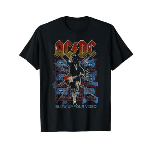 ACDC ブロー・アップ・ユア・ビデオ Tシャツ