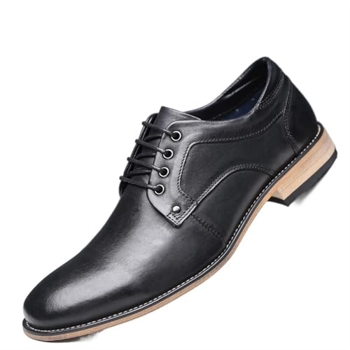 Dress Shoes for Men Men's Genuine Leather Oxfords Casual Dress Shoes for Business and Weddings