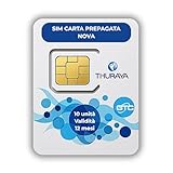 telefono satellitare tariffe COMPATIBILE CON DISPOSITIVI THURAYA – Funziona immediatamente con telefoni satellitari Thuraya come XT‑LITE, XT‑PRO e altri modelli supportati; facile attivazione e utilizzo immediato.