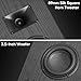 Saiyin Slim Wall Speakers (Pair),Wall Mount Surround Speakers,4 Ohms,3.5-Inch Woofer with Horn Tweeter, Home Theater Speaker for Living Room,Office,Kitchen