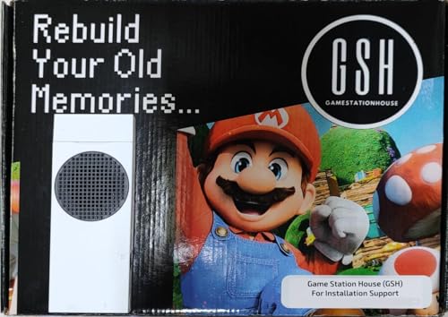 Image of GSH M99 Retro Game Console Retro Game Stick,20000+ Video Games,30+ Emulators,Support 4-Player Online Battles,4K HDMI Arcade Gaming Console with Dual 3D Rocker, Emulator Console for TV (16GB)