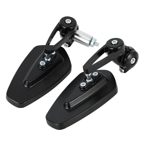 Image of Motorcycle Rear View Side Mirror Handlebar Mirrors CNC for Surron Sur Ron LBX E-Ride Pro SR S SS 2.0 3.0 Talaria Sting MX3 /R MX4 Talaria X3 XXX X Electric Dirt Bike Black,Direct Installation
