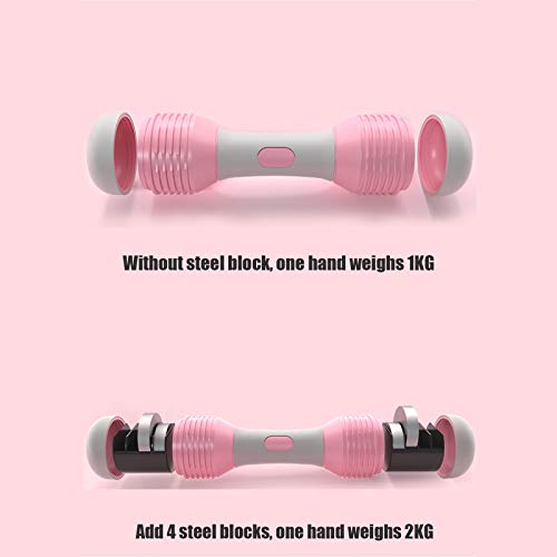 dumbbells, Home Inkapseling dumbbell sets voor heren Oefenarm verstelbare dumbbell set IJzer Fitnessapparatuur - Afbeelding 3