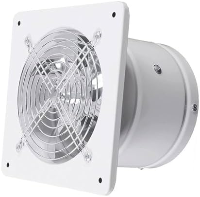 10 Inch High Airflow Attic Exhaust Fan, 2800 RPM Quiet Wall-Mounted Ventilator for Garage, Kitchen, Bathroom, 110V/220V Axial Extractor Fan, Energy-Efficient Air Circulation