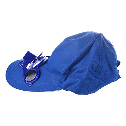 Sonnenhut mit Ventilator, solarbetrieben, kühlende Baseballkappen, ideal zum Ansehen von Spielen, Reisen, Outdoor-Aktivitäten