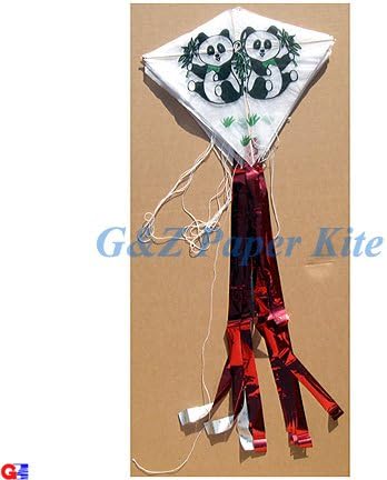 G&Z Dozen of Assorted Mini Paper Train Kites - Dragonfly,Panda,Monkey,Face