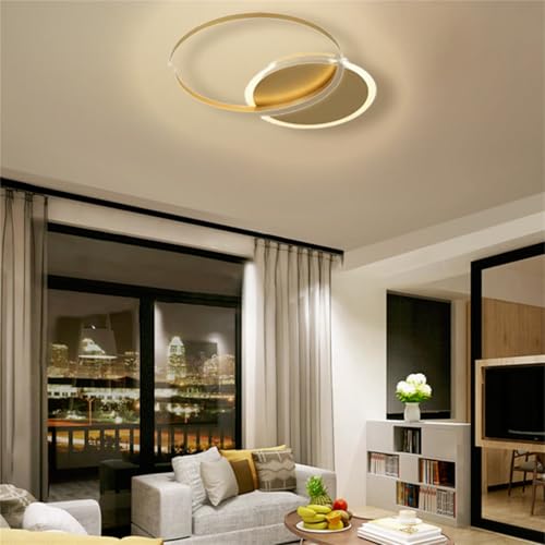 Lampe de plafond dimmable avec télécommande pour grand salon - 7