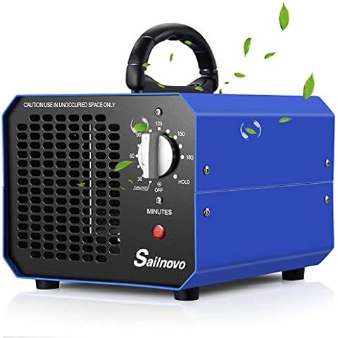 Sailnovo Ozongenerator Luftreiniger, 10000 mg/h Ozongerät Geruchskiller,Ozon Sterilisator Ionisator Cover