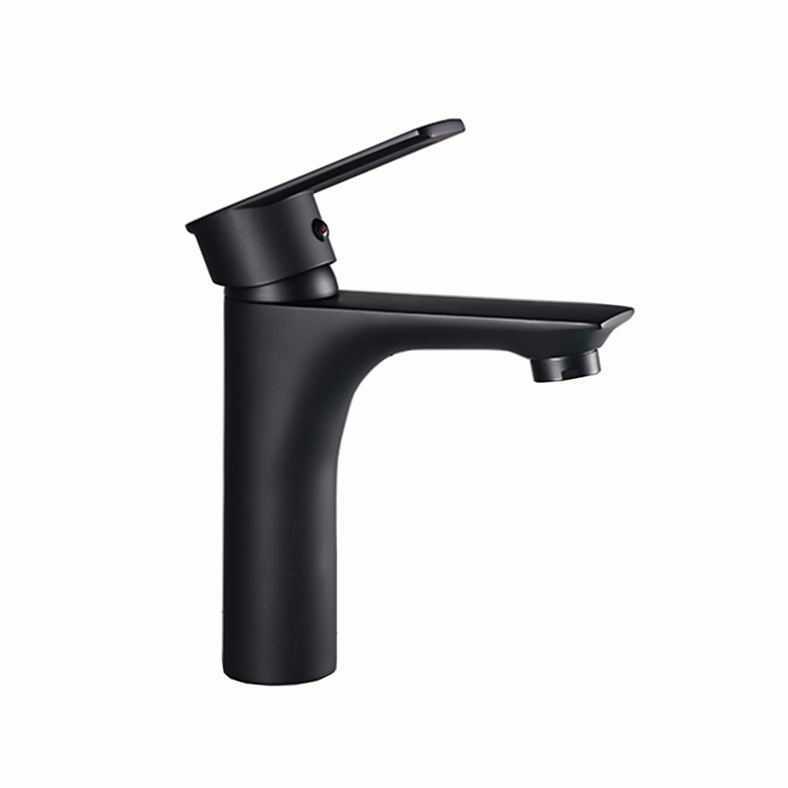 Robinet de lavabo de salle de bain monotrou idéal pour routine beauté quotidienne