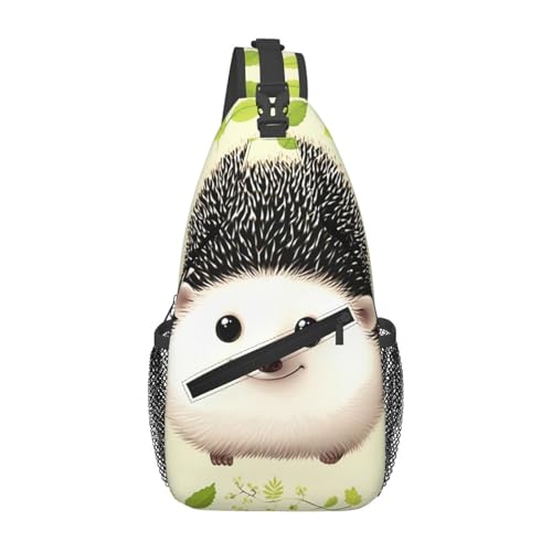 Mochila Cross Chest Sling para Hombre y Mujer Negra