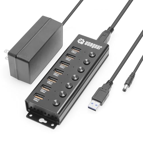 Hub USB 3.2 Gen 2 à 7 Ports pour résoudre le manque de connecteurs et de puissance de charge