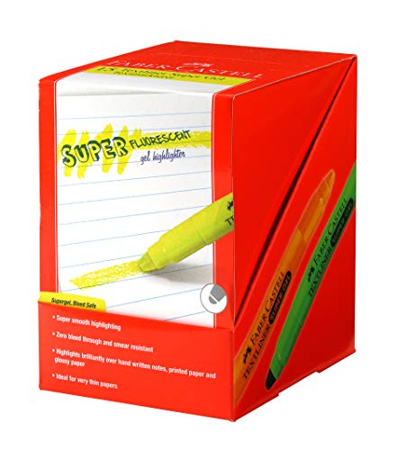 Faber-Castell Gel Textliner – Pack of 15 (Assorted)