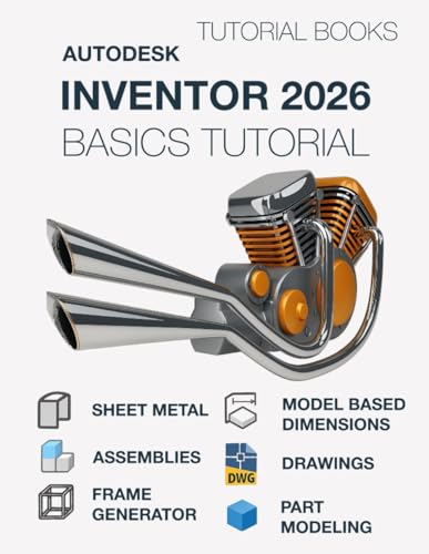  Autodesk Inventor 2026 Basics Tutorial: Learn the Basics of 3D CAD