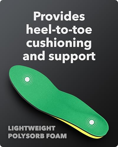 Spenco Insoles Polysorb Cross Trainer - Lightweight, Full-Foot Inserts with Heel-to-Toe Cushioning, Support, & Odor Control, All-Day Comfort & Stability - Ideal for Runners, Walkers, Athletes2