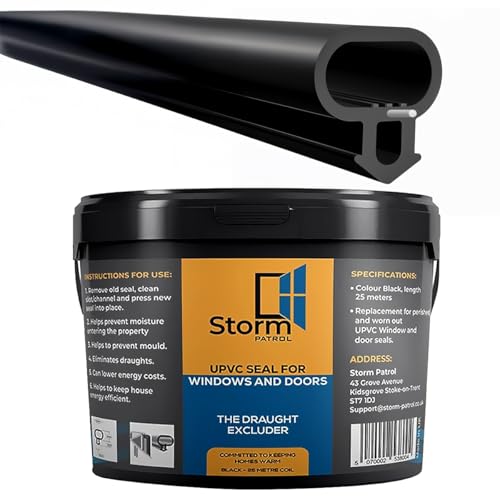 UPVC Replacement Door and Window Seal (25 Meters)