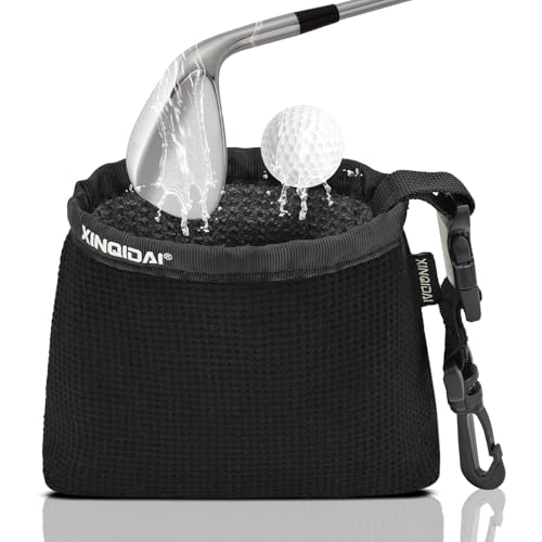 XINQIDAI Golf Club and Golf Ball Cleaning Bag -...