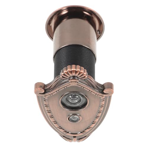 Operitacx Mirilla de Puerta con Timbre Integrado Visor de Seguridad con Gran Privacidad Reforzada para Puertas de Instalación y Compatible con Sistemas de Seguridad Domésticos