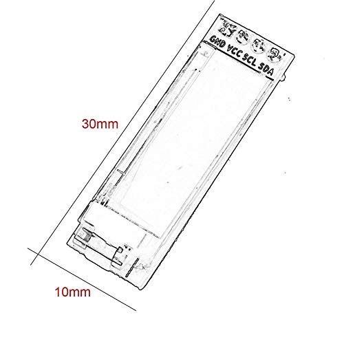 IIC I2c 0.91-inch 128x32 witte Oled lcd-schermmodule 3.3v 5v voor foto, wit - Image 7