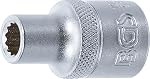 BGS – BGS 10628 | Steckschlüssel-Einsatz Zwölfkant | SW 8 mm