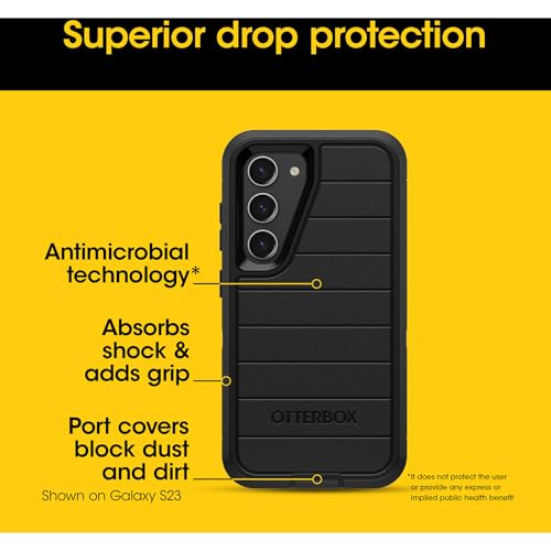 Image of OtterBox Samsung Galaxy S24 (Only) - Defender Series Case - Mountain Majesty - Case Only - Screenless - Rugged & Durable - with Port Protection - Microbial Defense Protection - Non-Retail Packaging