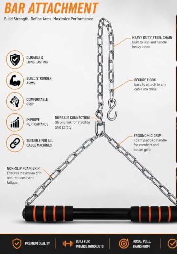 Image of SKYCELL Adjustable Pull Up Bar for Kids | No Screw Doorway Pull Up Bar | Door Rod for Pull Up | Wall Mounted Home Gym Bar for Kids | Strength Training Equipment