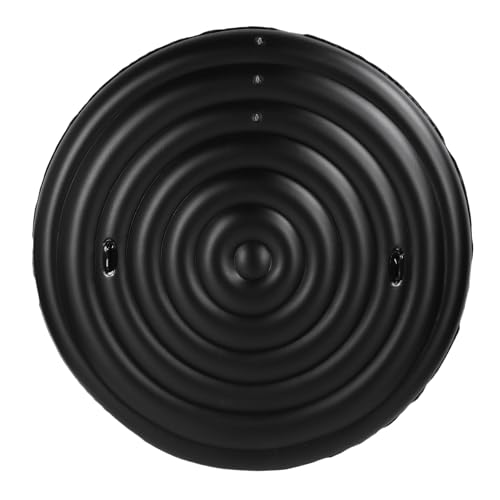 Adjustable Inflatable Hot Tub Cover PVC,Energy Saving lid for Round Hot Tub Foldable Protective Rain Overflow Cover for Outdoor Inflatable Hot Tubs