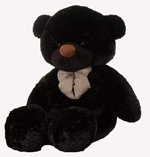 Image of Giant 4 Feet Teddy Bear - 48 Inch Soft Plush Toy Gift for Girls, Boys, Wife or Girlfriend (Black)