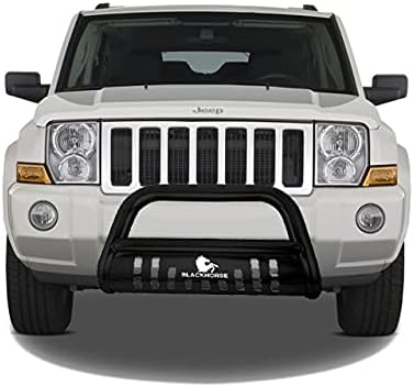 Black Horse Bull Bar with Skid Plate for 2005-2010 Jeep Grand Cherokee / Commander