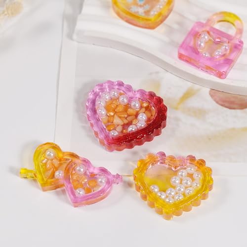 Molde Silicone Versátil Para Confecção Chaveiros E Pingentes Gotas Cristal Moldes Resina Perfeitos P