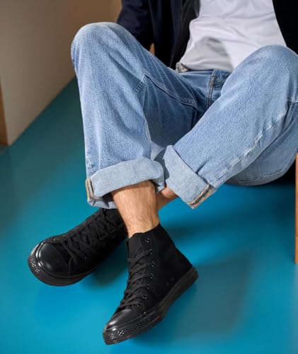 Image of Long High Top Canvas Men Sneakers