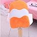 RKZM Kawaii Macaron Ice Cream Simulation Food Almohada Cojín Relleno Soft Doll Popsicle Toy Bolster Decoración Baby Girl Gift 55Cm