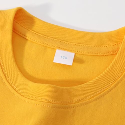 Girls Short Sleeve Tops Heart Graphic Crew Neck Teen Preppy T-Shirts Summer Casual Outfits Solid Color Clothes4