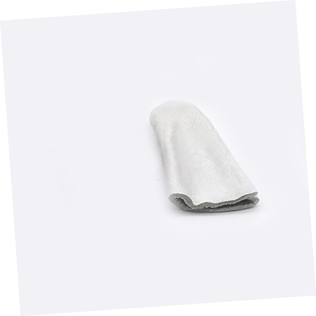 SEWOART 5pcs Heat Insulation Finger Sleeve Fingertips Cots Protective Finger Tips Fingertip Bandages Prevent Injury Finger Sleeve Finger Cover Nails Tools Nail Protector Finger Guard White