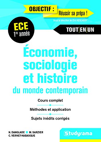 Télécharger Économie Sociologie Histoire du Monde Contemporain 1re Année ECE Francais PDF