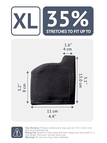Image of Brison Metatarsal Pads Ball of Foot Cushion for Men and Women | Brison XL Gel Foot Cushions: Morton's Neuroma Metatarsalgia - EXTRA WIDE Feet Only: Men (14-16 4E+) Women (15-16 4E+)