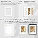 Golden State Art, Pack of 10, 11x14 for 8x10 Color Picture Photo Mat -White-core, Acid-Free - Great for Frames, Artwork, Prints, Pictures, White