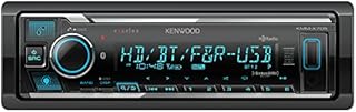 Kenwood KMM-X705 Excelon Digital Multimedia Car Stereo - Single DIN with Bluetooth, AM/FM HD Radio, Alexa Built in, Variable Color, SiriusXM
