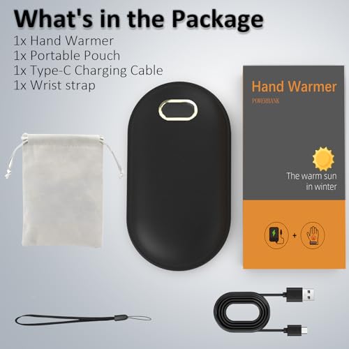 ZOVHYYA Scaldamani Elettrico 10000mAh Scalda Mani