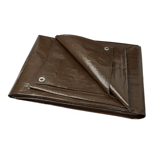 Garronda Bâche De Protection Imperméable avec Œillets 2x3 m – Polypropylène Tissé 200 g/m² – Ultra Lourde, Solide Et Réutilisable – pour Toiture,...