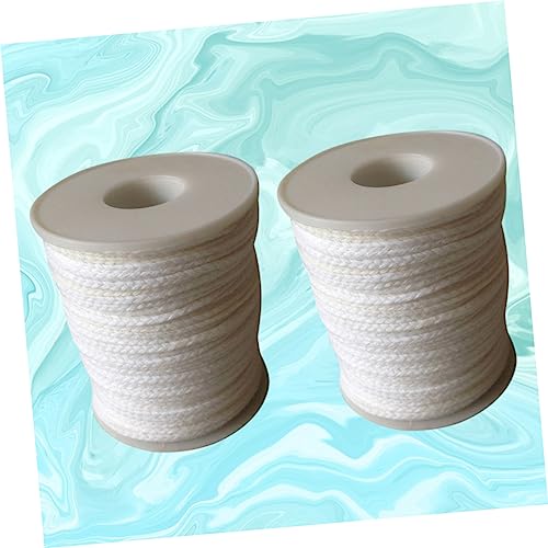 Kit de 2 rollos de mechas de algodón para velas miniatura 6