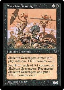 Amazon Co Jp マジック ザ ギャザリング 英語 ストロングホールド スケルトンのゴミあさり Skeleton Scavengers ホビー 通販