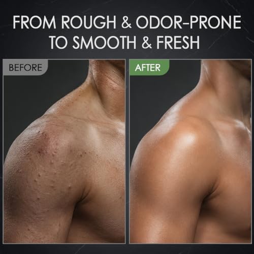 Image of Men's Body Scrub Tea Tree Oil Exfoliating Body Wash Body Scrub for Men