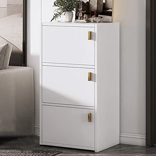 Moderna cómoda de 6 cajones, nizer blanco para dormitorio, oficina, sala de estar, elegante solución de almacenamiento de archivos, opciones de 3/4/5/6 cajones disponibles