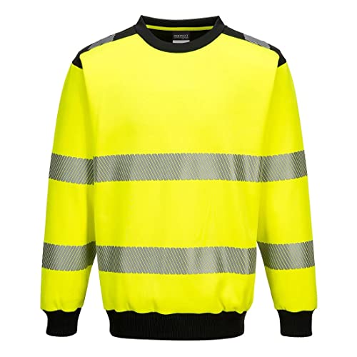 Sweat haute visibilité PW3 contre le froid et le manque de visibilité pour ouvrier du BTP