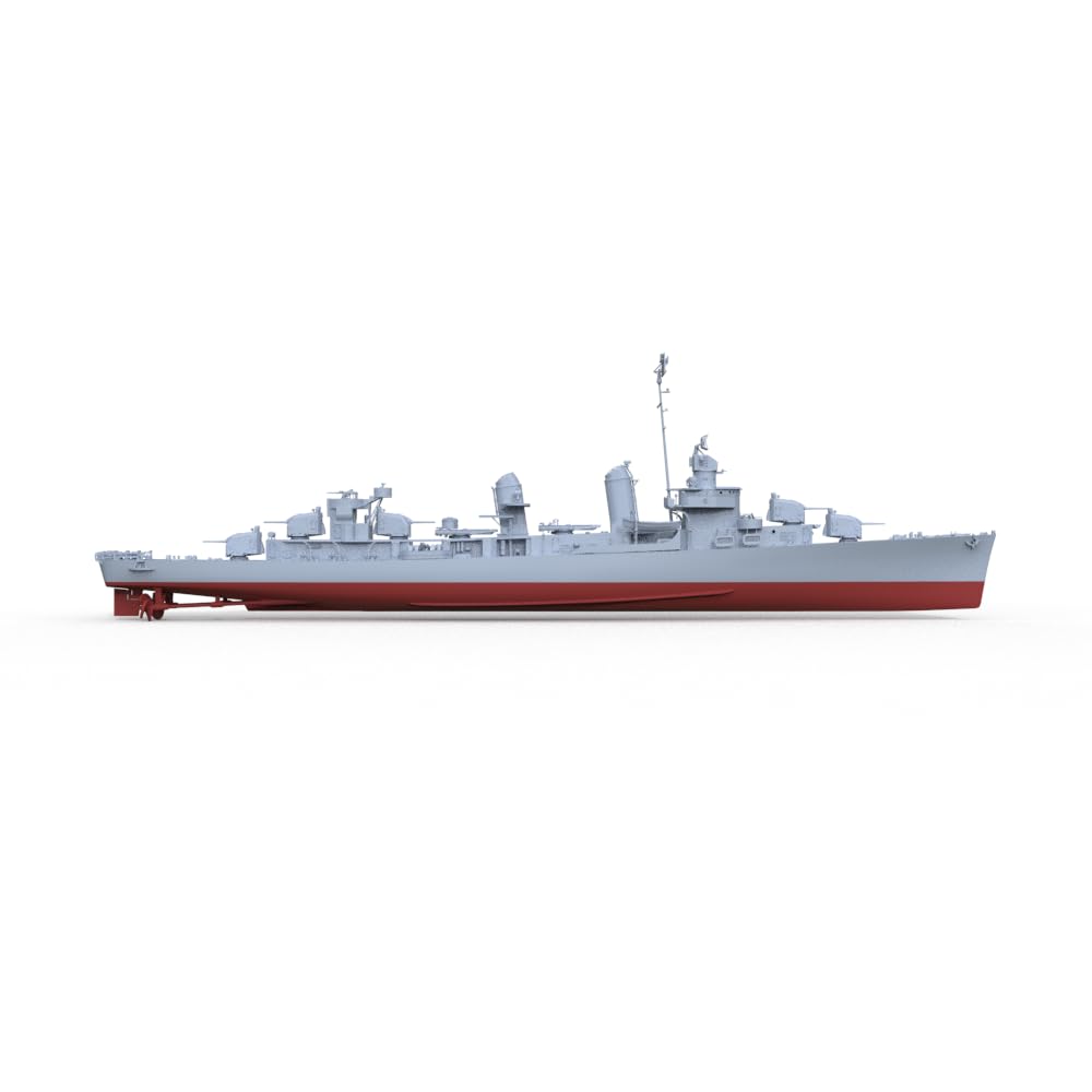 MRY-SFW SSC350533S-A 1/350 zestaw do budowy modelu wojskowego USN Fletcher (DD-445) 1942 Pełny kadłub segmentowy
