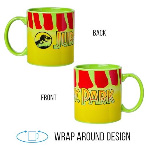 Mug Cerámico Jurassic Park SUV 20oz Diseño Iconico miniatura 5