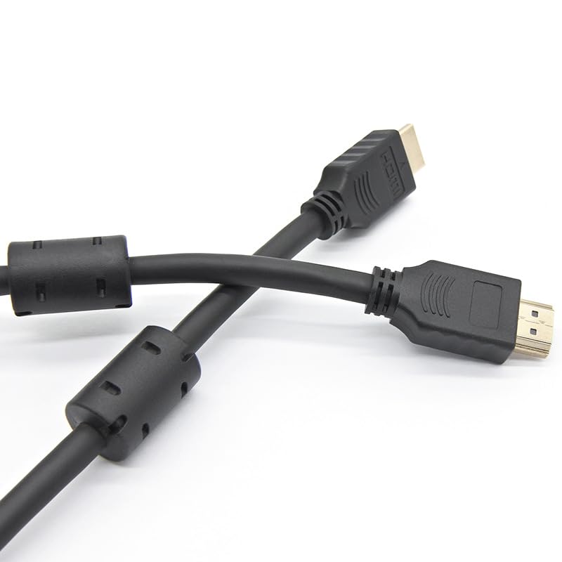 Cable HDMI macho a macho de 3 metros con doble núcleo de ferrita para TV 6