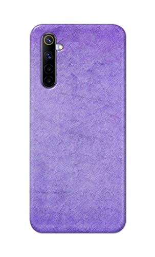 Image of Plain Purple Hard Back Case Cover for Realme 6 Pro (6.6 inch) Back Cover -(J5) VNS2226