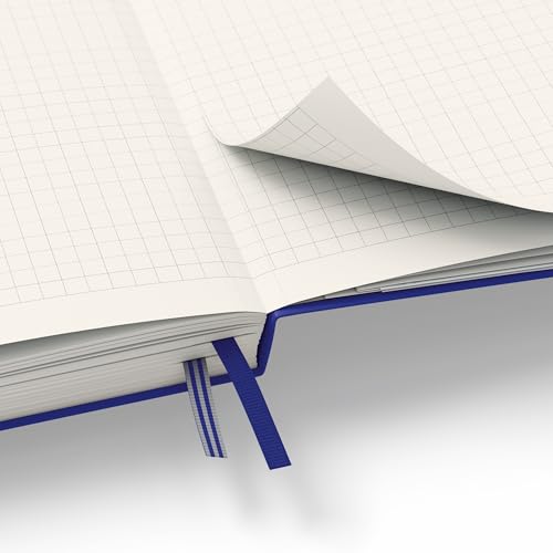Image of LEUCHTTURM1917 - Notebook Hardcover Medium A5-251 Numbered Pages for Writing and Journaling (Ink, Squared)