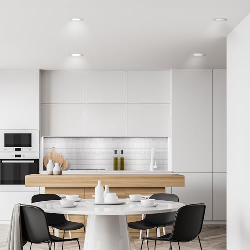 Feit Electric 4 Inch Smart Recessed Light, Color Changing and Tunable White, 2.4GHz WiFi Retrofit LED Downlight E26 Base, No Hub, Works with Alexa and Google, Dimmable 50W Equi, CRI90, LEDR4/RGBW/AG by Feit Electric - Image 8